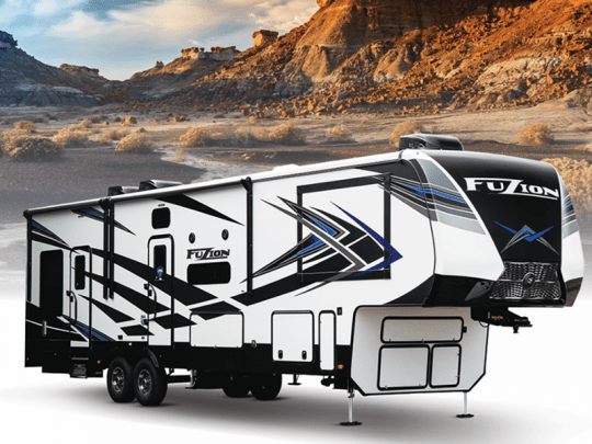 2021 Keystone Fuzion 430 Toy Hauler 5th Wheel, Greenville, IN.